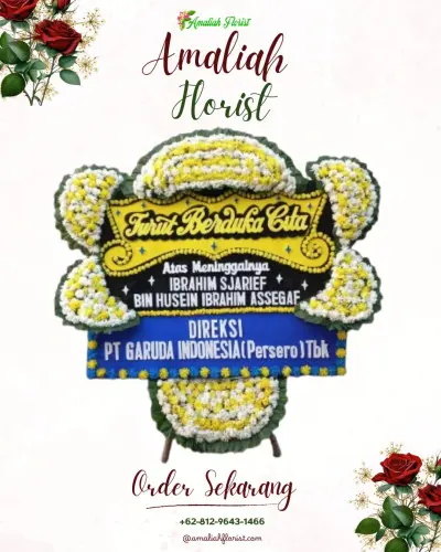 Papan Bunga Duka di Gempolsari